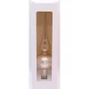 Vitbis Glas-Weihnachtsbaumspitze 6 cm Dekor Champagne-Matt