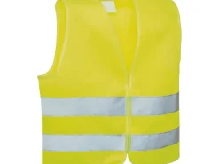 Warnwesten Familienset 4 Stück Gelb