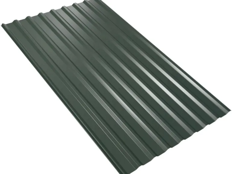 Weckman Stahl-Trapezprofil Nadelgrün B: 1135 mm x L: 1500 mm Stärke 0,4 mm