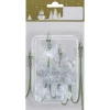 Weihnachts-Deko Saugnäpfefür Lichterketten Ø 3,5 cm Transparent 10 Stück