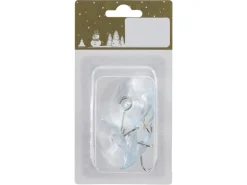 Weihnachts-Deko Saugnäpfemit Haken aus Kunststoff Ø 3,5 cm Transparent 6 Stück