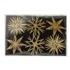 Weihnachtsdeko Strohsterne-Set im Beutel Ø 7 cm - 13 cm Natura 6 Stück