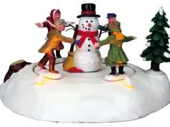 Weihnachtsdekoration Der fröhliche Schneemann