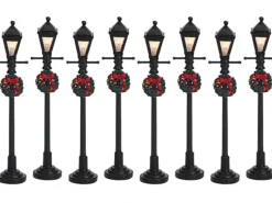 Weihnachtsdekoration Gaslaternen 8er-Set