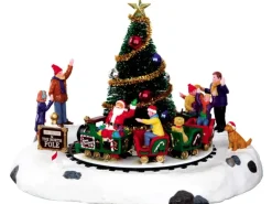 Weihnachtsdekoration Santas kleine Eisenbahn