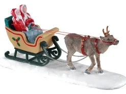 Weihnachtsdekoration Schlittenfahrt