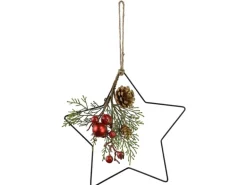 Weihnachtsdekoration Stern aus Metall zum Aufhängen