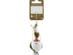 Weihnachtsdekoration Wichtel aus Kunststoff in Gold