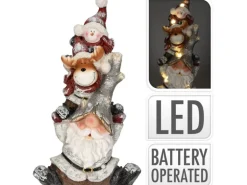 Weihnachts-Figur 70 cm mit LED-Beleuchtung