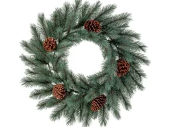 Weihnachtskranz Ø 60 cm x 15 cm Grün