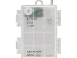 Weihnachtskranz mit Beleuchtung Ø 40 cm x 10 cm Gold-Rot