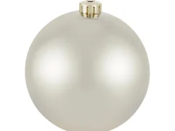 Weihnachtskugel Ø 14 cm Champagner