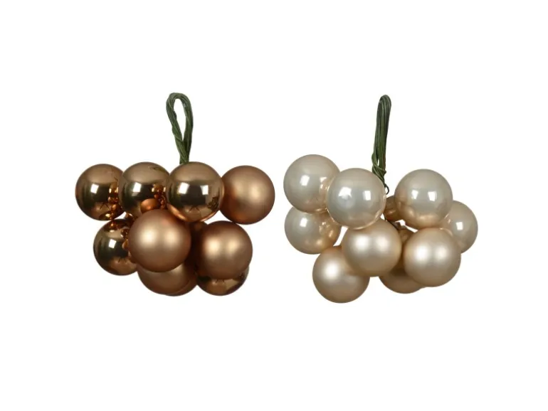 Weihnachtskugel-Bündel 10 Stück Farbauswahl Ø 2 cm Perle