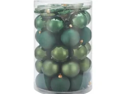 Weihnachtskugel-Set Ø 6 cm 50-teilig Grün