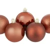 Weihnachtskugel-Set Ø 6 cm 25-teilig Cognac
