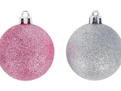 Weihnachtskugel-Set mit verschiedenen Größen 3fach sortiert