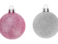 Weihnachtskugel-Set mit verschiedenen Größen 3fach sortiert