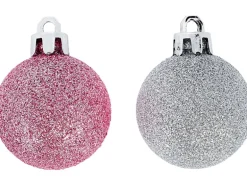 Weihnachtskugel-Set mit verschiedenen Größen 3fach sortiert