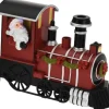 Weihnachts-Lokomotive mit 4 LED Mehrfarbig