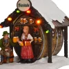 Weihnachtsmarkt Batteriebetrieb L11 x B11,5 x H11,5 cm