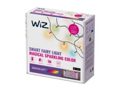 WiZ LED-Lichterkette Fairy Light Color 20 m Schwarz