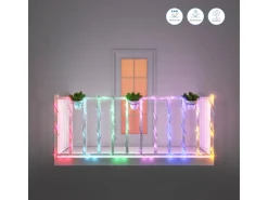 WiZ LED-Lichterkette Fairy Light Color 20 m Schwarz