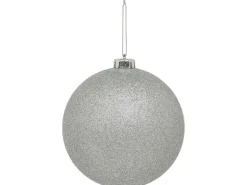XXL Weihnachtskugel Ø 14 cm 1 Stück Silber