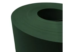 zaunzu Sichtschutz Rille PP für Doppelstabmatten Zaun Tannengrün 26m