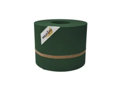 zaunzu Sichtschutz Rille für Doppelstabmatten Zaunblende Tannengrün 35m