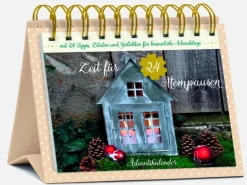 Zeit für 24 Atempausen. Tisch-Adventskalender